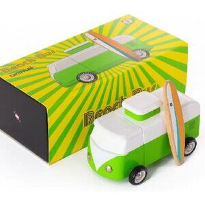 NWT Candylab Large Wood Jungle Beach Bus